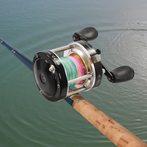 baitcaster rod and reel under 40 Abu Garcia MAX 4 Low Profile Use High Modulus Kast Fishing Poles Black Fishing Rod
