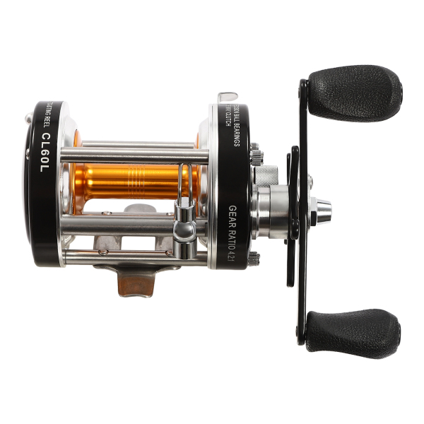 Catfish Reel Baitcasting Reel With Clicker Round Baitcast Fishing Reel Sea Fishing 6+1BB 17- Catfish Reel Baitcasting Reel With Clicker Round Baitcast Fishing Reel Sea Fishing 6+1BB 17-