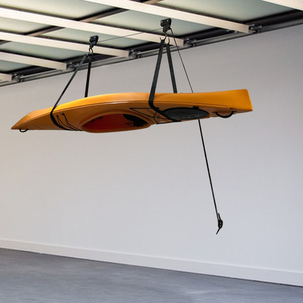 Kayak Hoist, Ceiling Mount Kayak Canoe Hoist, Kayak Canoe Hoist Lift For Storage Garage