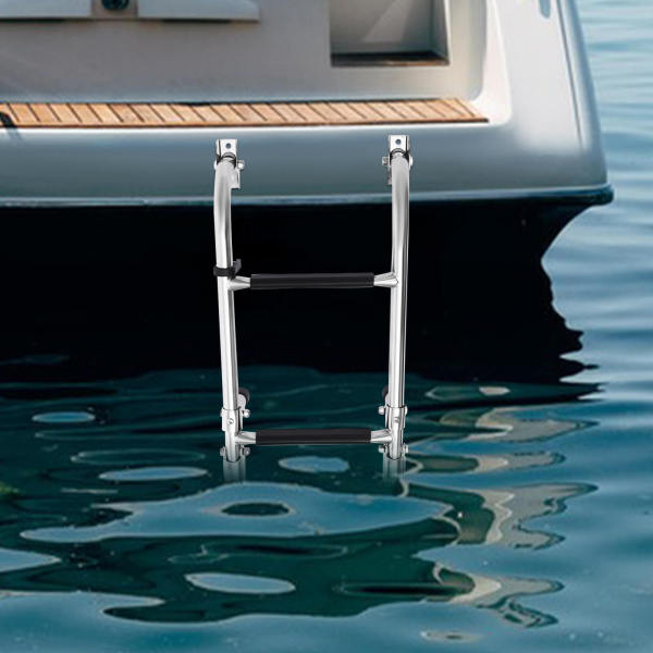 Folding Step Ladder, Folding Marine Boat Drop Ladder, Folding Ladder for Boat Yacht Folding Step Ladder, Folding Marine Boat Drop Ladder, Folding Ladder for Boat Yacht