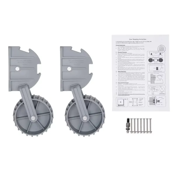 2PCs Dinghy Mover Wheels Retractable Towing Marine Boat Dinghy Tinnie Wheels