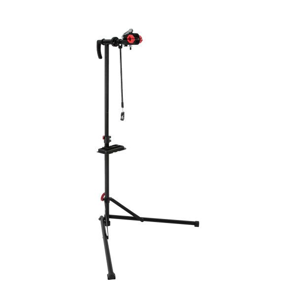 Excellent Stability Bike Repair Stand Adjustable Height Bike Maintenance Workstand with Balance Bar Bike Repair Stand for Changing Tires