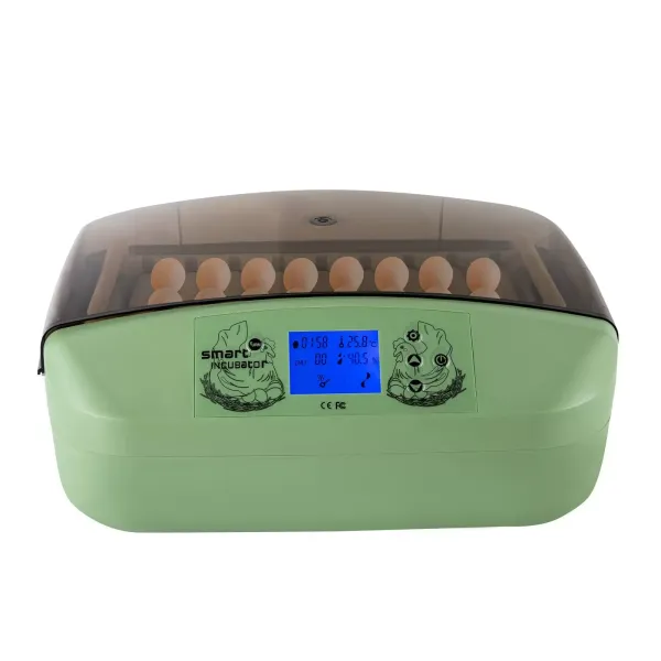 Egg Incubator Led Display 80W Adjustable Temperature 32 Eggs Large Capacity New