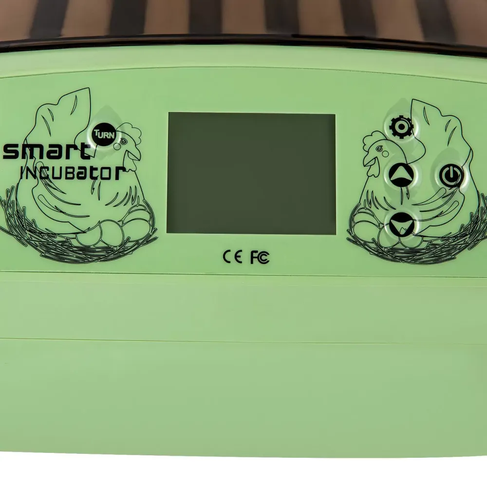 Egg Incubator Led Display 80W Adjustable Temperature 32 Eggs Large Capacity New