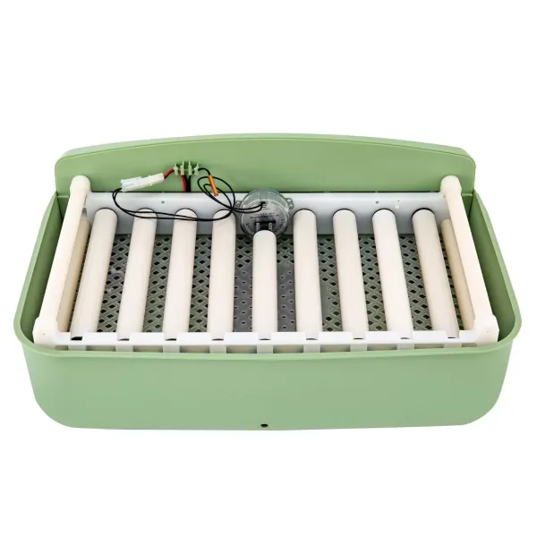Egg Incubator Led Display 80W Adjustable Temperature 32 Eggs Large Capacity New