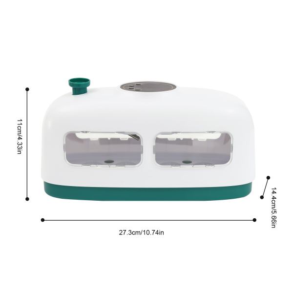 Automatic 8 Egg Incubator Digital Led Turning Chicken Eggs Poultry Hatching Eggs