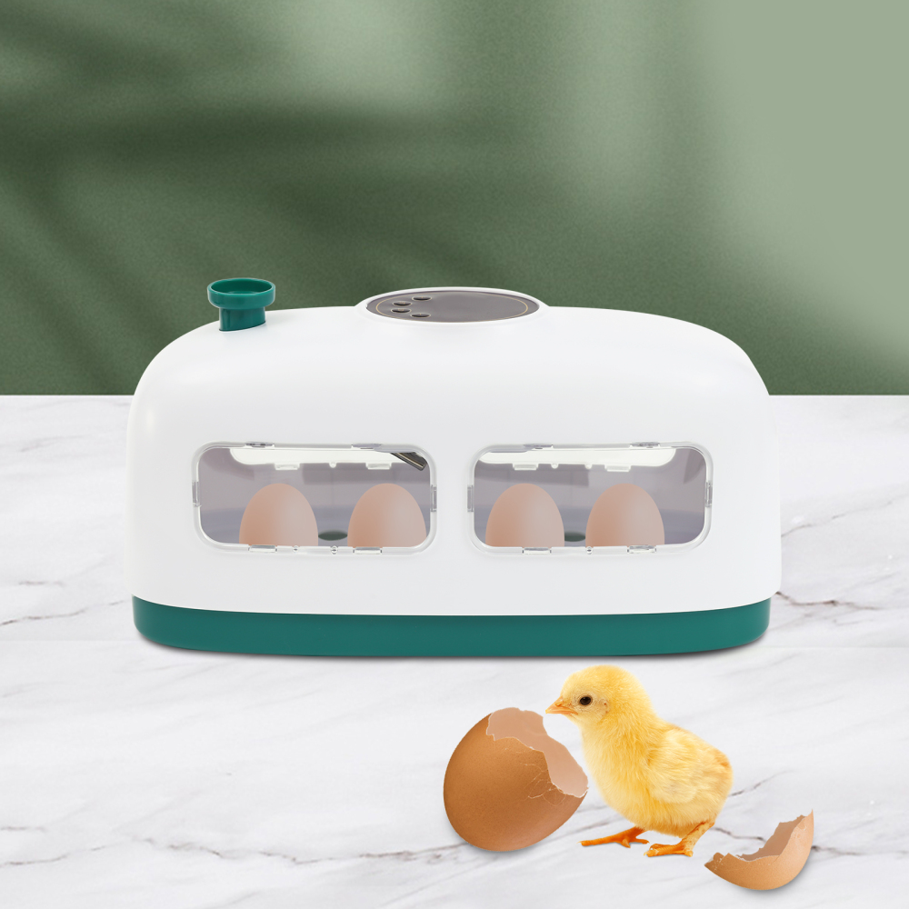 Automatic 8 Egg Incubator Digital Led Turning Chicken Eggs Poultry Hatching Eggs