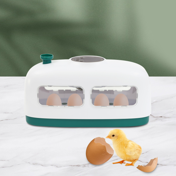 Automatic 8 Egg Incubator Digital Led Turning Chicken Eggs Poultry Hatching Eggs