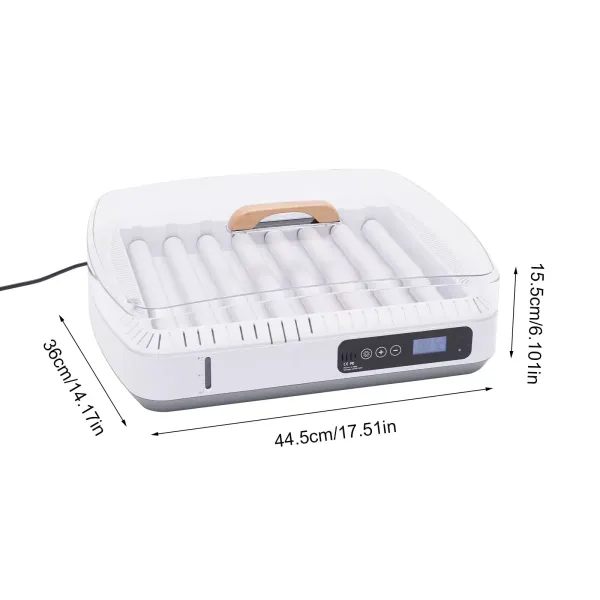 35 Eggs Digital Egg Incubator Automatic Turning Chicken Duck Poultry 20-50℃ 35 Eggs Digital Egg Incubator Automatic Turning Chicken Duck Poultry 20-50℃