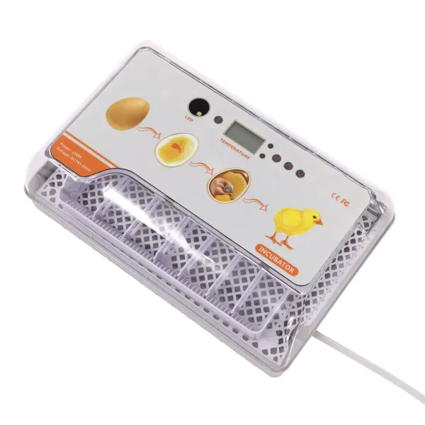 20 Eggs Incubator Automatic Egg Turning Smart Temperature Control Hatching Tool 20 Eggs Incubator Automatic Egg Turning Smart Temperature Control Hatching Tool