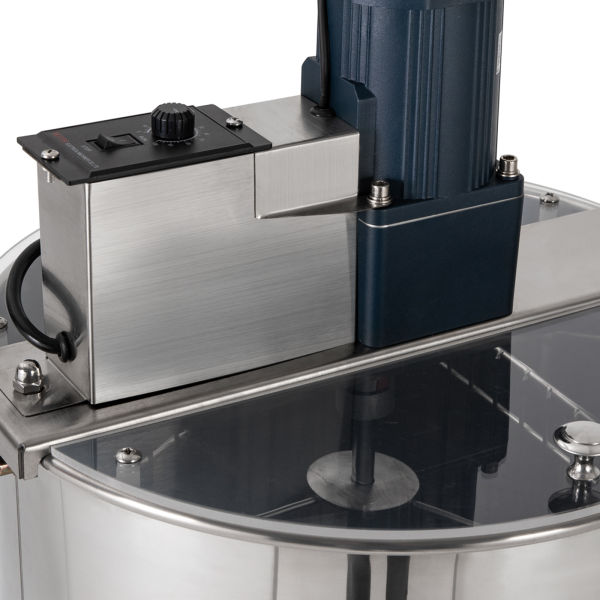 Electric Honey Extractor, 3 Frame Bee Extractor, Stainless Steel Honey Spinner with Stand