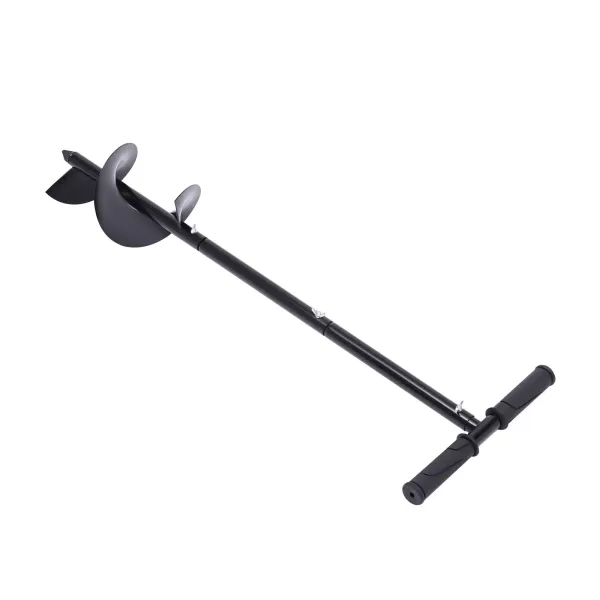 6" Manual Hand Earth Auger Fence Post Drill Soil Digger Borer Spiral Drill Bit
