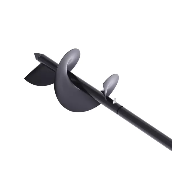 6" Manual Hand Earth Auger Fence Post Drill Soil Digger Borer Spiral Drill Bit 6" Manual Hand Earth Auger Fence Post Drill Soil Digger Borer Spiral Drill Bit