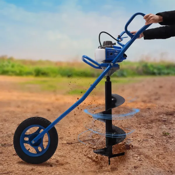 Hole Punch Ground Drill Pit Digger Gasoline Hand Push Agriculture Forestry Hole Punch Ground Drill Pit Digger Gasoline Hand Push Agriculture Forestry