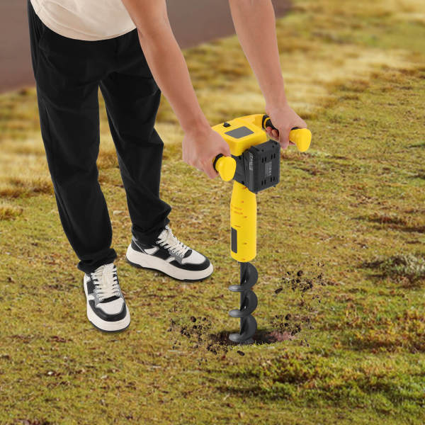 Post Hole Digger, Electric Hole Digging Machine, Cordless Post-Hole Digger