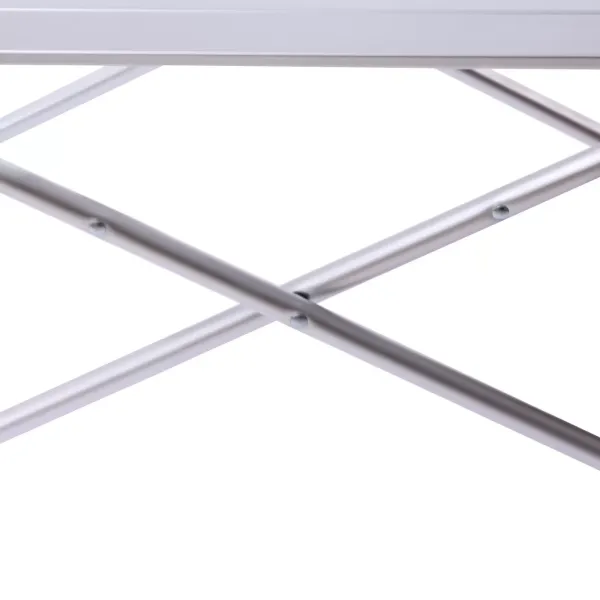Folding Camping Table Aluminium Portable Picnic Outdoor Foldable BBQ Desk Table +Carrying Bag Folding Table（Black）