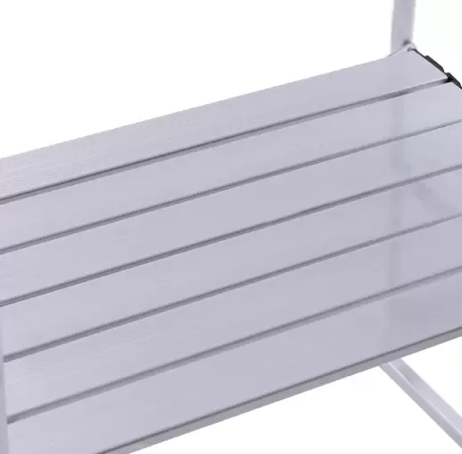 Folding Camping Table Aluminium Portable Picnic Outdoor Foldable BBQ Desk Table +Carrying Bag Folding Table（Black）