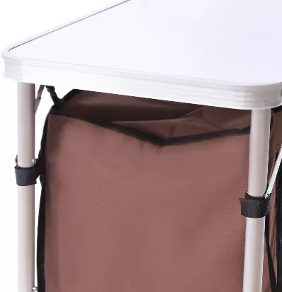 Camping Cupboard Foldable Kitchen Station Cook Table +Carrying Bag