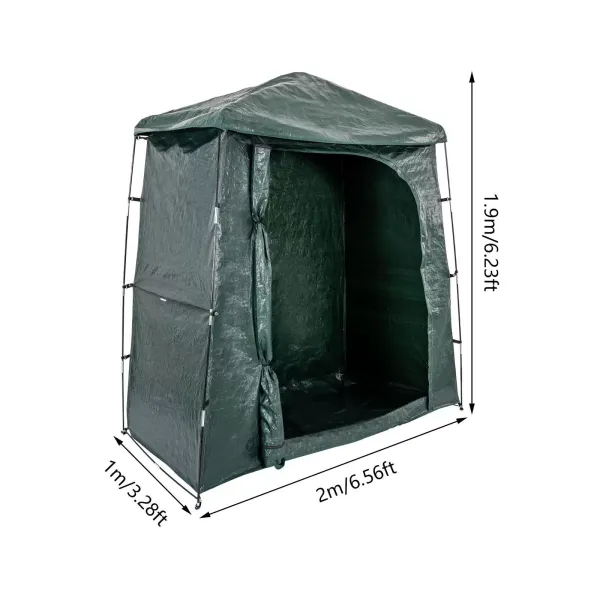 Outdoor Waterproof Bicycle Shed Tent Bike Storage Cover Shelter Foldable Garden