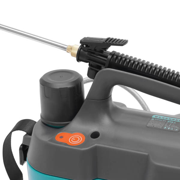 8L Lithium Battery Rechargeable Electric Weed Sprayer Knapsack Garden Sprayer for plant watering, car cleaning, home cleaning