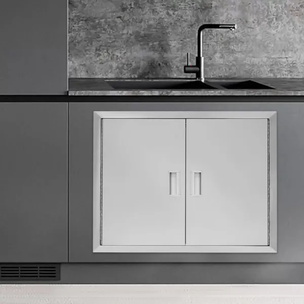 31x24inch Stainless Steel Kitchen Door BBQ Access Door Outdoor Grill Station 31x24inch Stainless Steel Kitchen Door BBQ Access Door Outdoor Grill Station