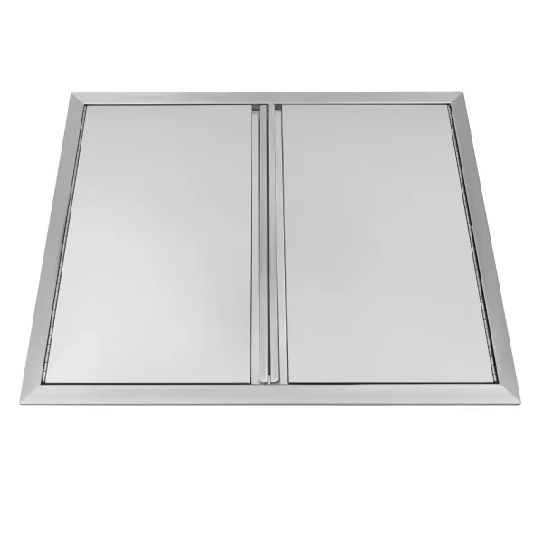 Stainless Steel Kitchen Door 31x24inch BBQ Access Door Outdoor Grill Station