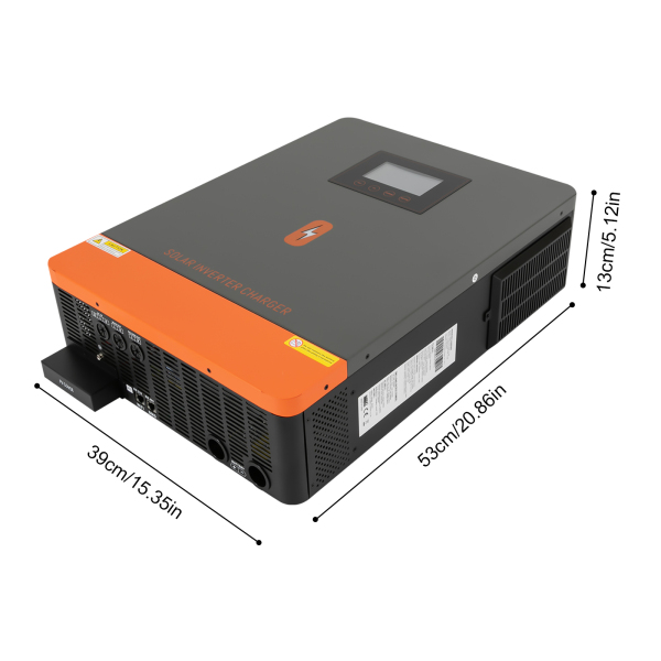10.2 KW Solar Hybrid Inverter Dual MPPT Solar Charge Controller Solar Inverter Charger 3 Charging Modes for dry Batteries Nickel-cadmium Batteries