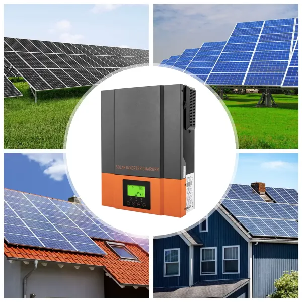 3200W High-quality Solar Hybrid Inverter 24VDC to 230VAC 80A MPPT Charger 24V