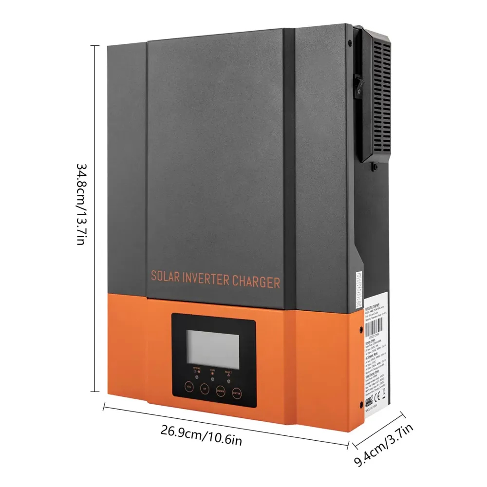 3200W High-quality Solar Hybrid Inverter 24VDC to 230VAC 80A MPPT Charger 24V
