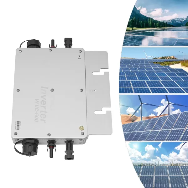 600W Solar Micro Inverter Grid Tie MPPT Pure Sine Wave DC to AC IP65 Waterproof 600W Solar Micro Inverter Grid Tie MPPT Pure Sine Wave DC to AC IP65 Waterproof