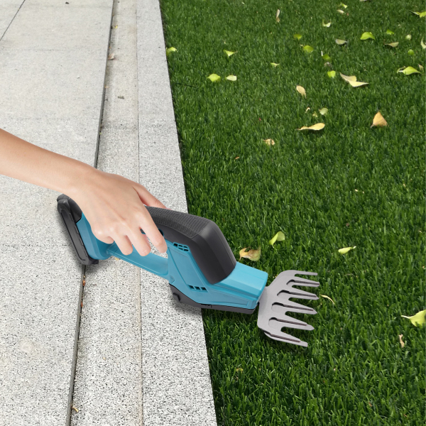 Gardening Tool 2-in-1 Hedge Trimming Tool with Comfortable Handle High Efficiency Electric Shrub Trimming Tool for Lawns Villa Yards