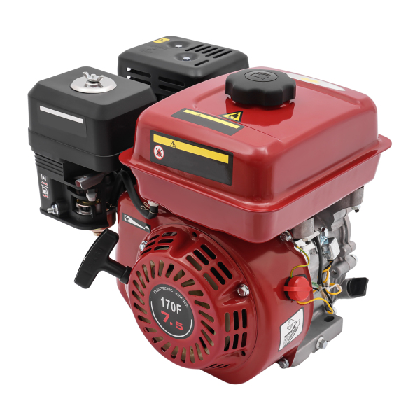 4200W Gas Engine Gas Powered 4 Stroke Gasoline Engine with 0.95gal Large Fuel Tank Ergonomic Puller Gas Powered Engine for Water Pumps 4200W Gas Engine Gas Powered 4 Stroke Gasoline Engine with 0.95gal Large Fuel Tank Ergonomic Puller Gas Powered Engine for Water Pumps