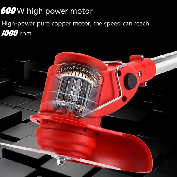 Cordless Grass Trimmer Lawn Electric Whipper Snipper Strimmer Battery & Corded