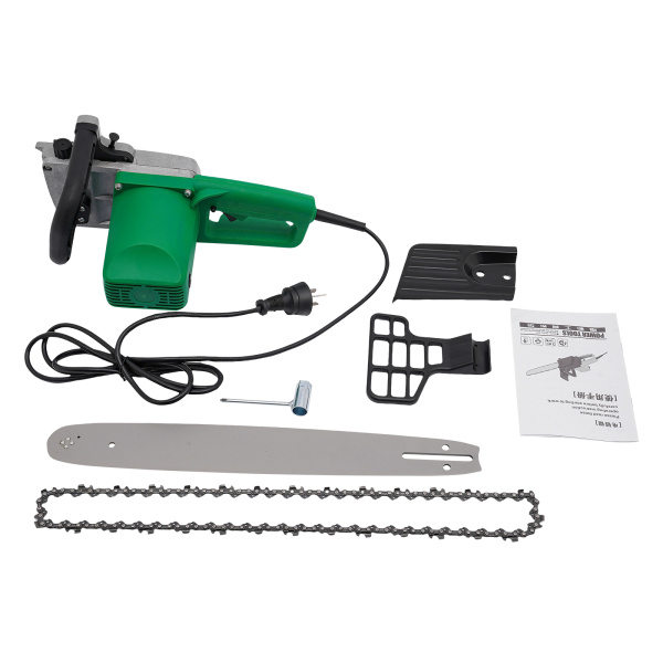 1300W Handheld Home Electric Wood Cutting Saw, Cutter Pruning Chainsaw, Powerful Corded Chainsaw