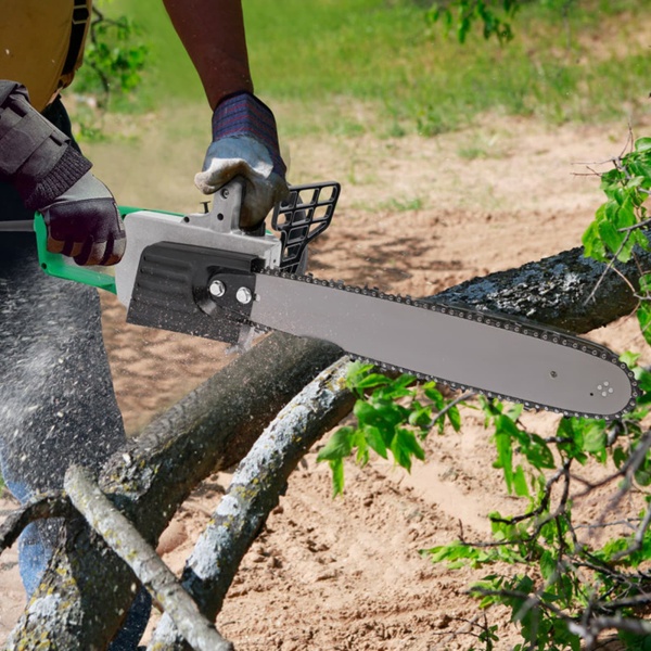 1300W Handheld Home Electric Wood Cutting Saw, Cutter Pruning Chainsaw, Powerful Corded Chainsaw