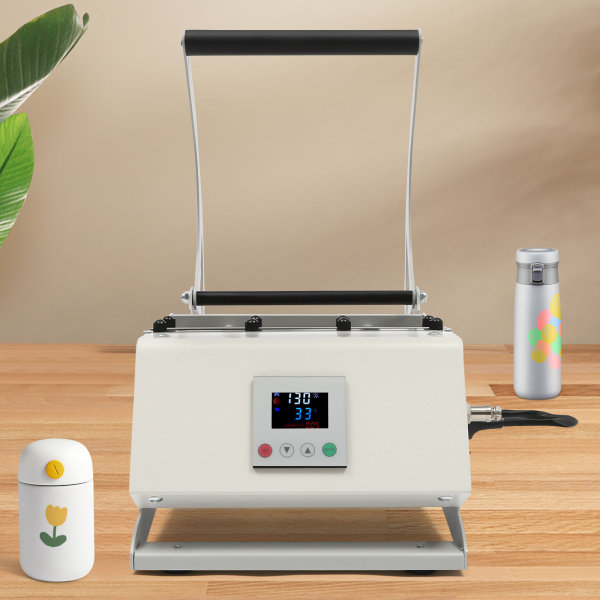 Tumbler Heat Press Machine Mug Press Machine with Solid Bases for 30 OZ Tumbler Press Fits Stainless Steel Ceramic Glass Tumbler