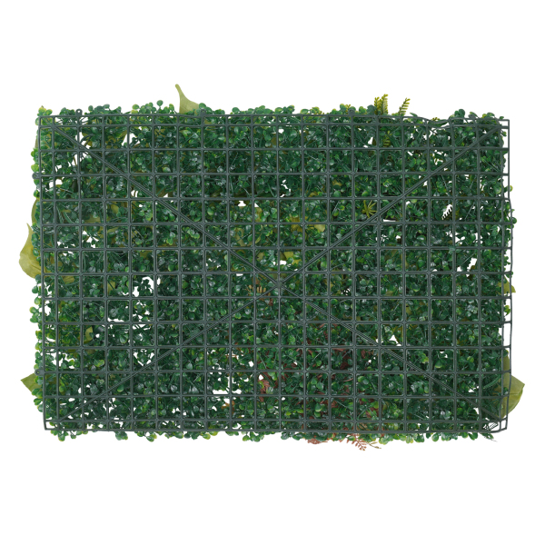12pcs 24"x16" Artificial Boxwood Mat Wall Hedge Decor Privacy Fence Panel Grass Safe and Secure Artificial hedge Panel
